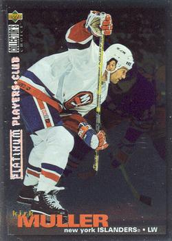 1995-96 Collector's Choice - Platinum Player's Club #142 Kirk Muller Front