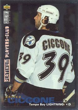 1995-96 Collector's Choice - Platinum Player's Club #152 Enrico Ciccone Front