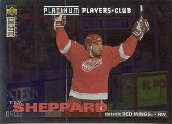 1995-96 Collector's Choice - Platinum Player's Club #177 Ray Sheppard Front