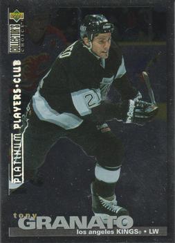 1995-96 Collector's Choice - Platinum Player's Club #194 Tony Granato Front