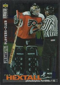 1995-96 Collector's Choice - Platinum Player's Club #203 Ron Hextall Front