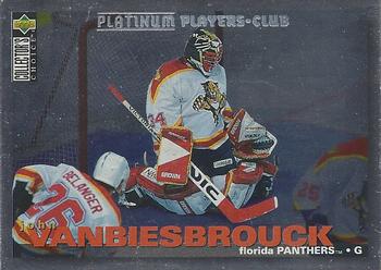 1995-96 Collector's Choice - Platinum Player's Club #253 John Vanbiesbrouck Front