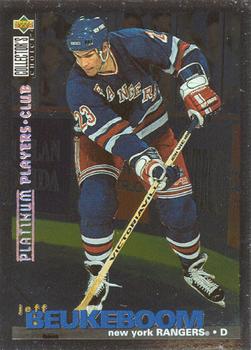 1995-96 Collector's Choice - Platinum Player's Club #317 Jeff Beukeboom Front