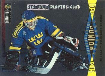 1995-96 Collector's Choice - Platinum Player's Club #348 Robert Borgqvist Front