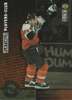 1995-96 Collector's Choice - Platinum Player's Club #388 Eric Lindros Front