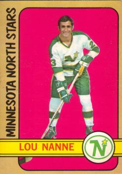 1972-73 O-Pee-Chee #10 Lou Nanne Front