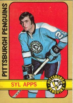 1972-73 O-Pee-Chee #115 Syl Apps Front