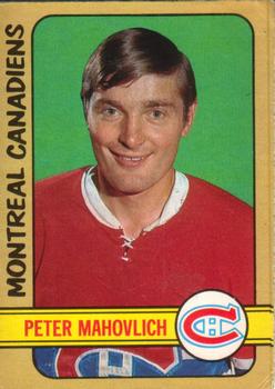 1972-73 O-Pee-Chee #124 Pete Mahovlich Front