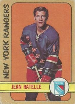 1972-73 O-Pee-Chee #12 Jean Ratelle Front
