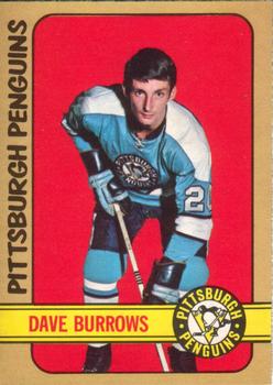 1972-73 O-Pee-Chee #133 Dave Burrows Front