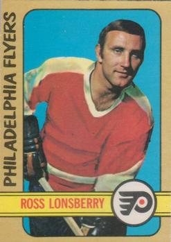 1972-73 O-Pee-Chee #166 Ross Lonsberry Front