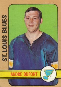 1972-73 O-Pee-Chee #16 Andre Dupont Front