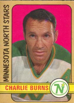 1972-73 O-Pee-Chee #178 Charlie Burns Front