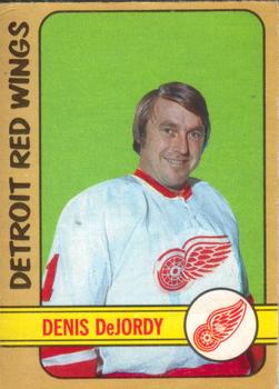 1972-73 O-Pee-Chee #184 Denis DeJordy Front