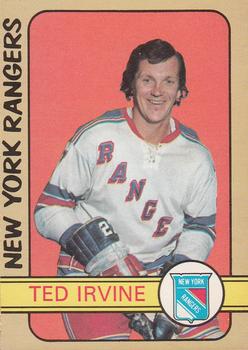 1972-73 O-Pee-Chee #212 Ted Irvine Front