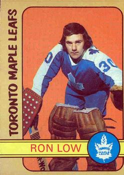 1972-73 O-Pee-Chee #258 Ron Low Front