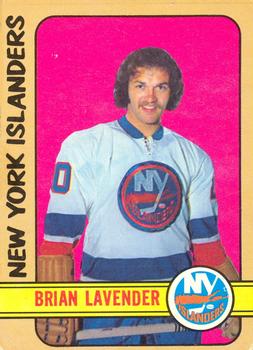 1972-73 O-Pee-Chee #270 Brian Lavender Front