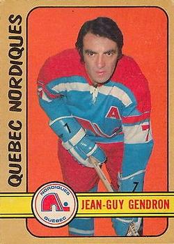 1972-73 O-Pee-Chee #302 Jean-Guy Gendron Front