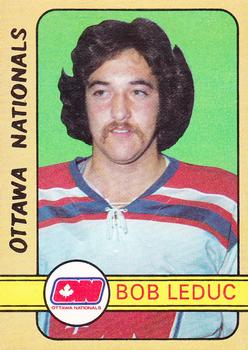 1972-73 O-Pee-Chee #322 Bob Leduc Front