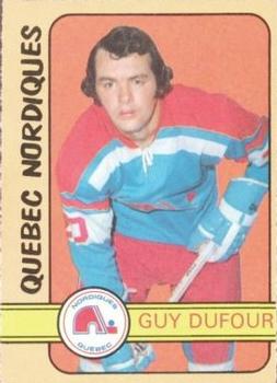 1972-73 O-Pee-Chee #328 Guy Dufour Front