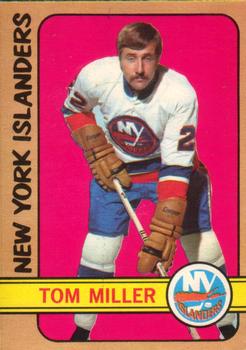 1972-73 O-Pee-Chee #32 Tom Miller Front