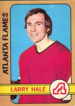 1972-73 O-Pee-Chee #53 Larry Hale Front