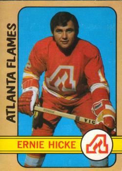 1972-73 O-Pee-Chee #72 Ernie Hicke Front