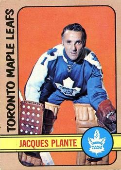 1972-73 O-Pee-Chee #92 Jacques Plante Front