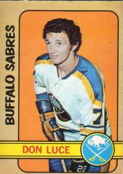 1972-73 O-Pee-Chee #95 Don Luce Front