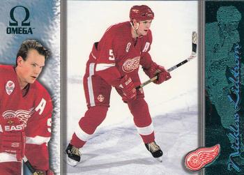 1997-98 Pacific Omega - Emerald Green #83 Nicklas Lidstrom Front