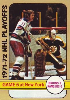 1972-73 Topps #7 1971-72 NHL Playoffs Game 6 Front