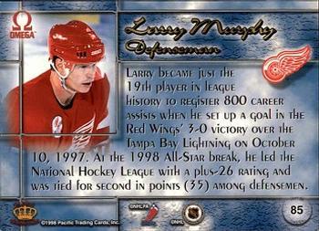 1997-98 Pacific Omega - Gold #85 Larry Murphy Back
