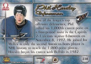 1997-98 Pacific Omega - Gold #238 Phil Housley Back