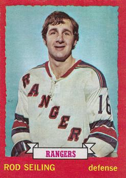 1973-74 O-Pee-Chee #9 Rod Seiling Front
