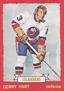 1973-74 O-Pee-Chee #34 Gerry Hart Front