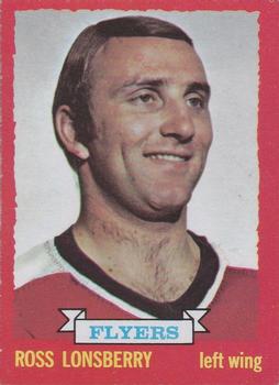 1973-74 O-Pee-Chee #36 Ross Lonsberry Front