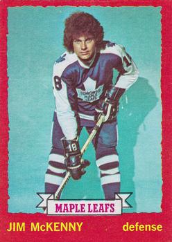 1973-74 O-Pee-Chee #39 Jim McKenny Front