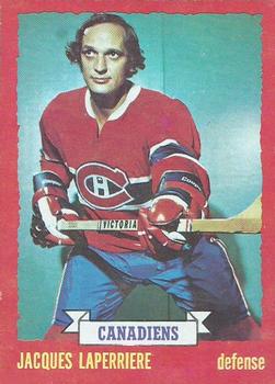 1973-74 O-Pee-Chee #40 Jacques Laperriere Front