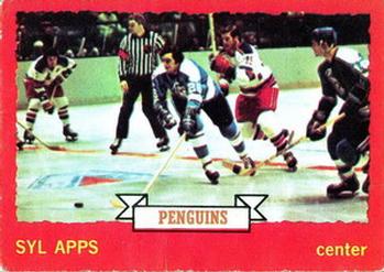 1973-74 O-Pee-Chee #76 Syl Apps Front