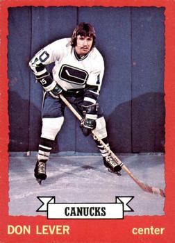 1973-74 O-Pee-Chee #111 Don Lever Front