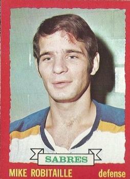1973-74 O-Pee-Chee #121 Mike Robitaille Front