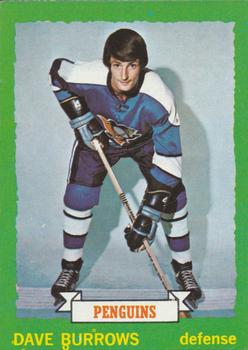 1973-74 O-Pee-Chee #140 Dave Burrows Front