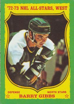 1973-74 O-Pee-Chee #174 Barry Gibbs Front