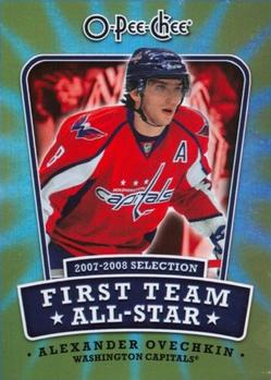 2008-09 O-Pee-Chee - First Team All-Stars #1ST-AO Alexander Ovechkin Front