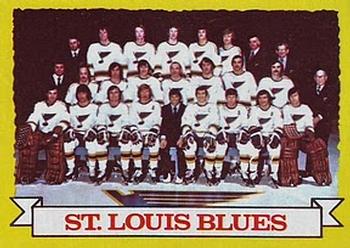 1973-74 Topps #105 St. Louis Blues Team Front