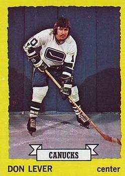 1973-74 Topps #111 Don Lever Front