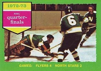 1973-74 Topps #192 1972-73 NHL Quarter-Finals (Series B) Front
