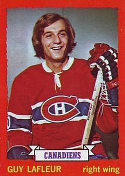 1973-74 Topps #72 Guy Lafleur Front
