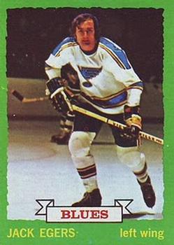 1973-74 Topps #79 Jack Egers Front