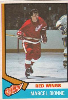 1974-75 O-Pee-Chee #72 Marcel Dionne Front